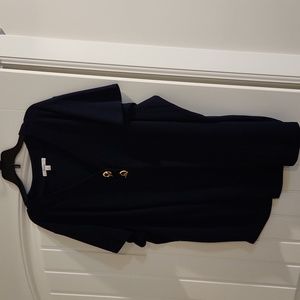 Navy blue blouse